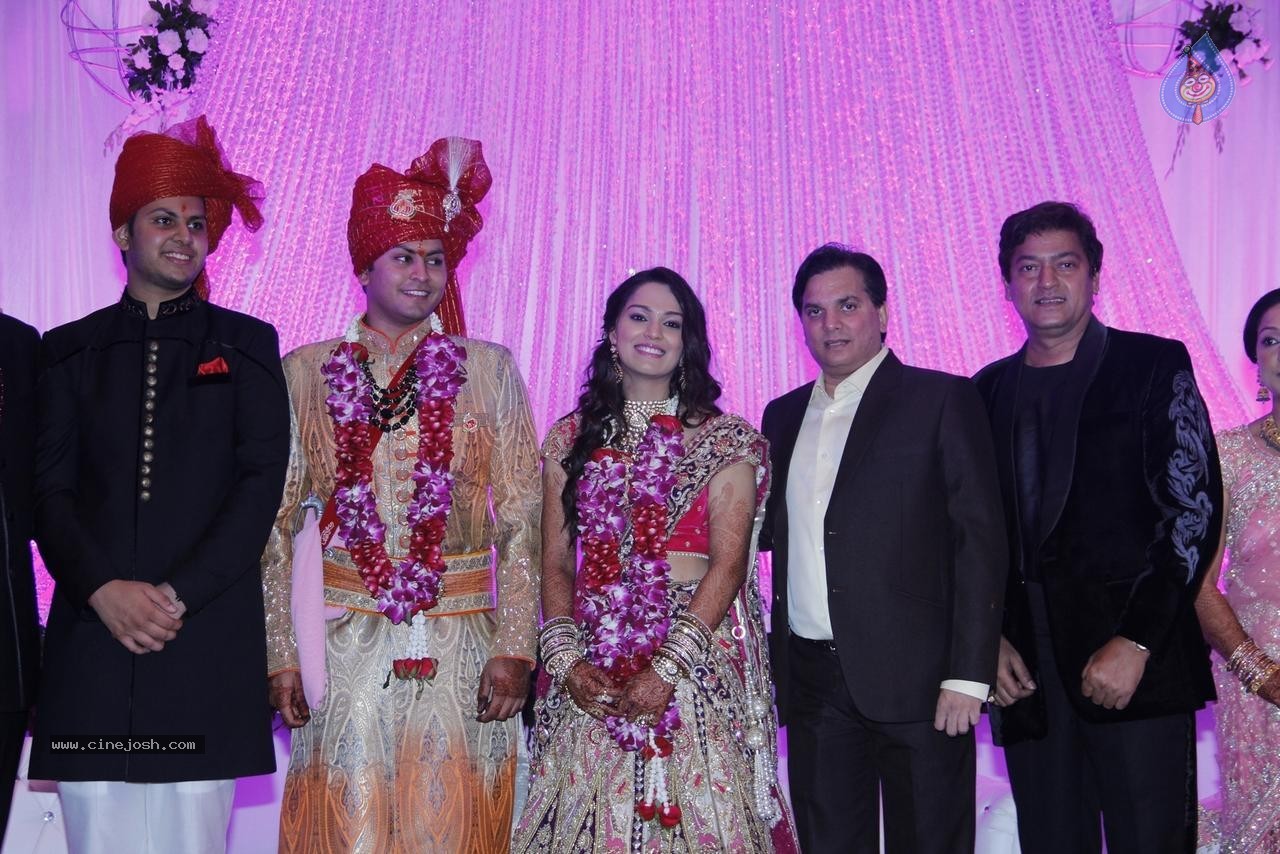 Bolly Celebs at Karishma Jain Wedding Reception - 46 / 46 photos