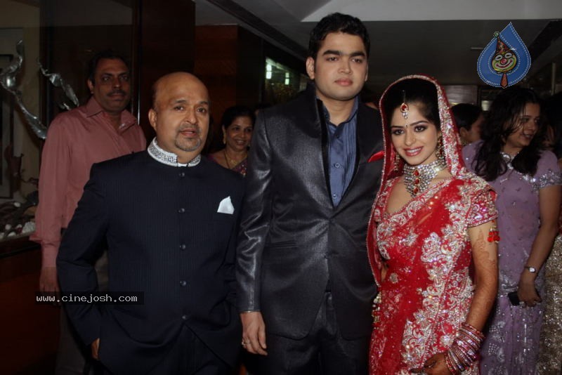 Bolly Celebs at Lyricist Sameer Daughter Wedding Reception - 1 / 24 photos