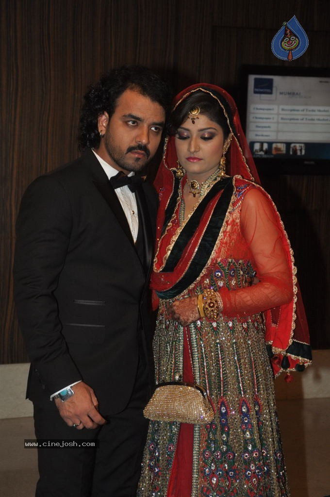 Bolly Celebs at Singer Toshi Wedding Reception  - 42 / 50 photos