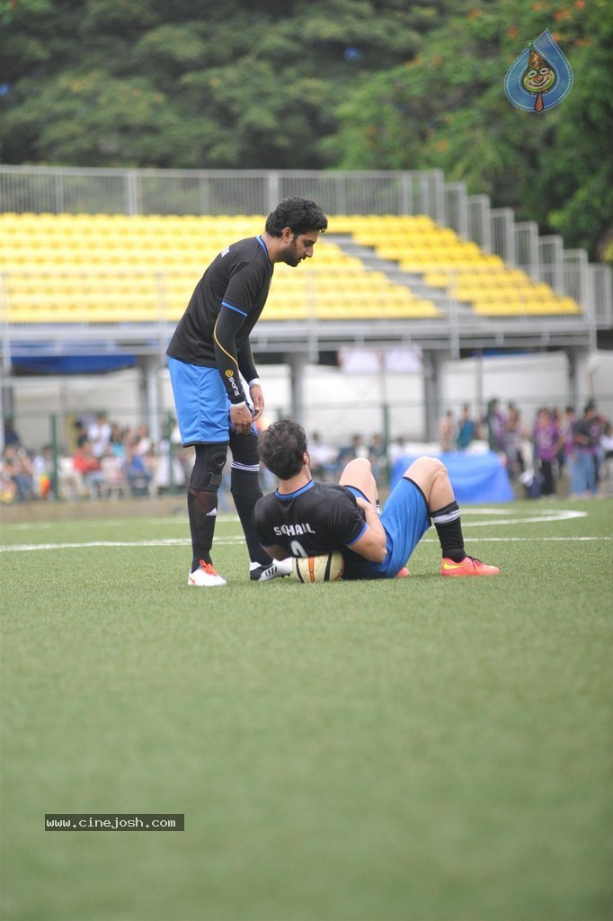 Bolly Celebs Charity Football Match Photos - 100 / 152 photos