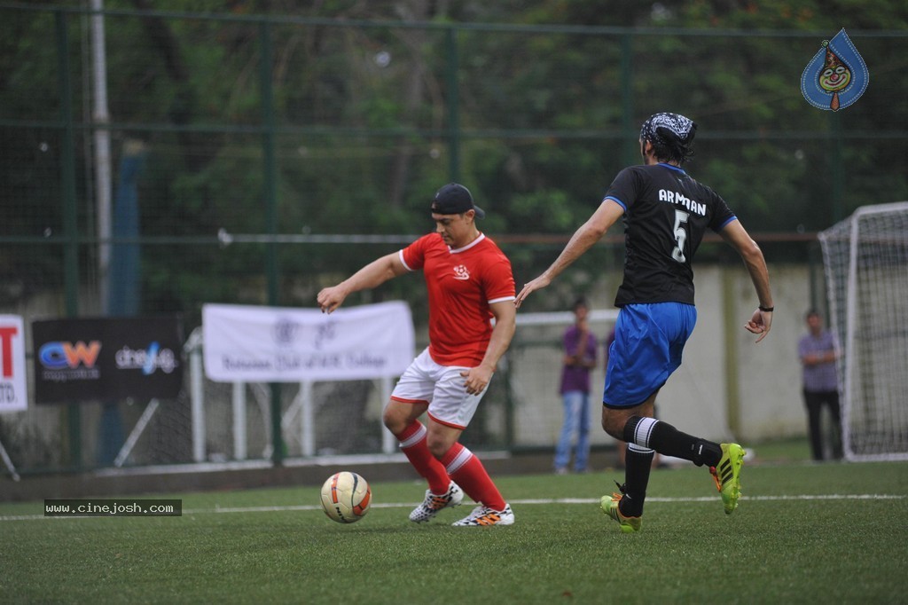 Bolly Celebs Charity Football Match Photos - 123 / 152 photos