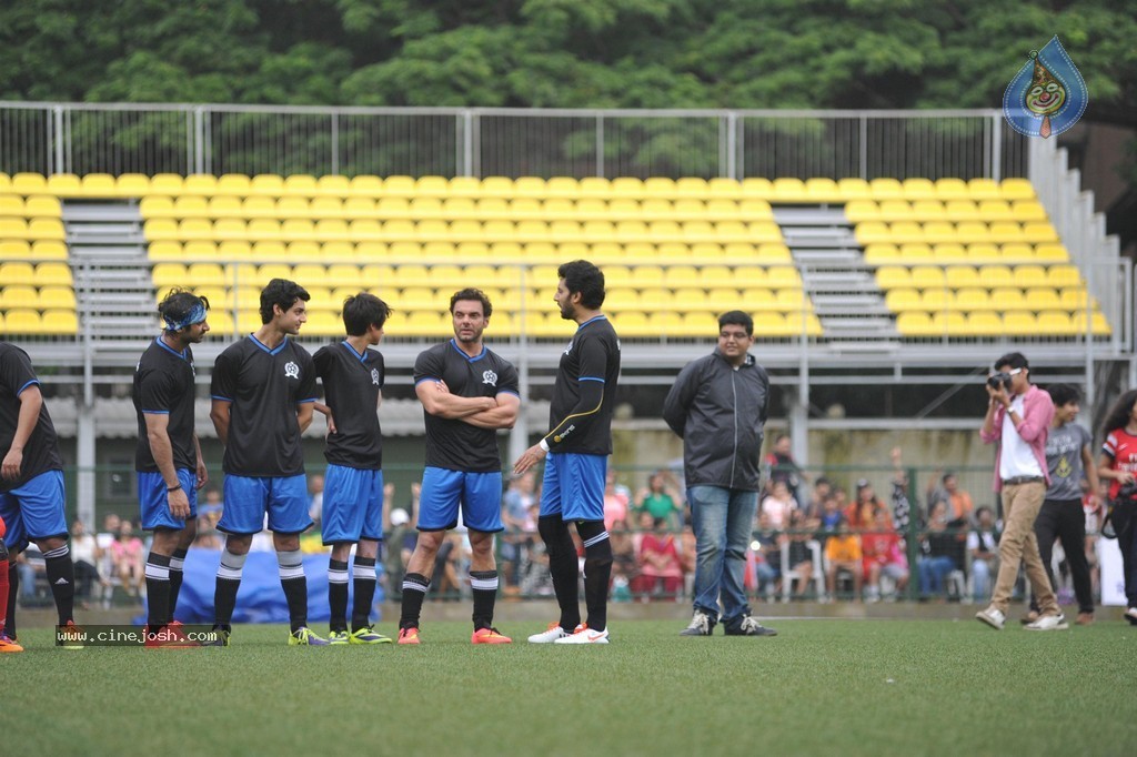 Bolly Celebs Charity Football Match Photos - 141 / 152 photos