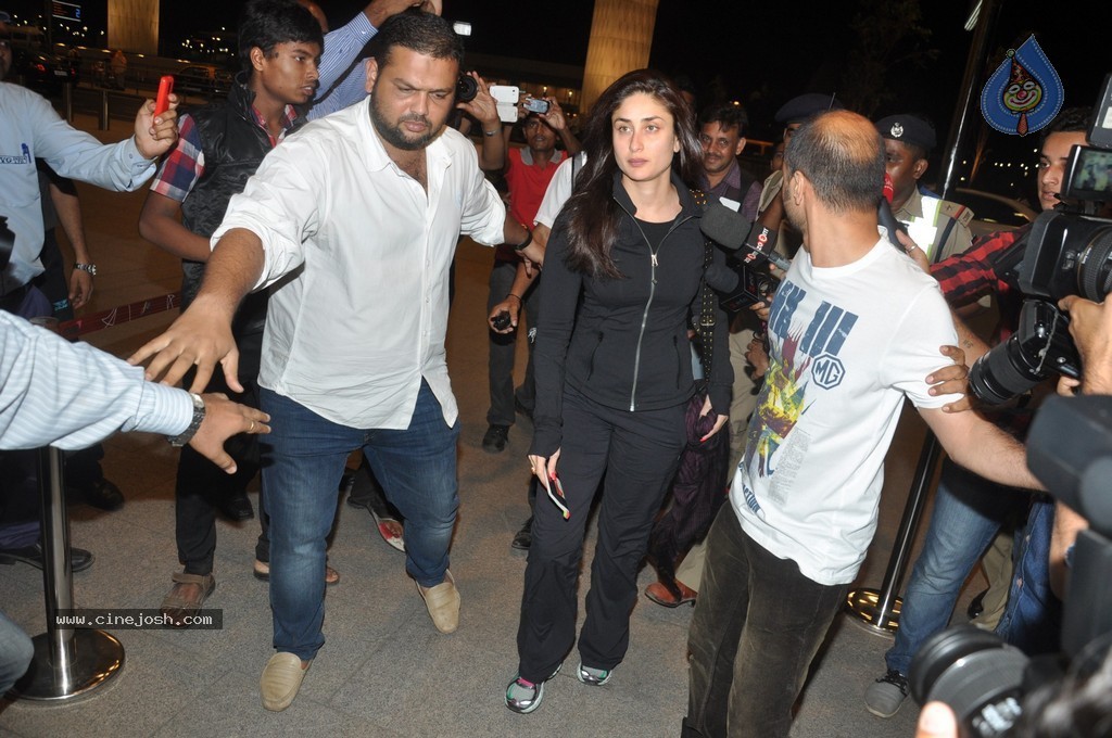 Bolly Celebs Snapped Leaving for IIFA 2014 - 60 / 77 photos