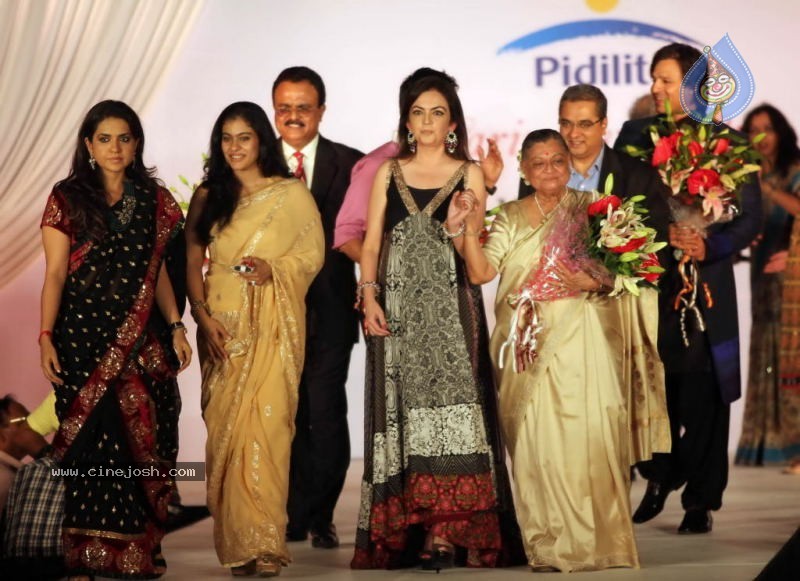 Bolly Celebs Walk the Ramp at Pidilite CPAA Fashion Show - 50 / 65 photos