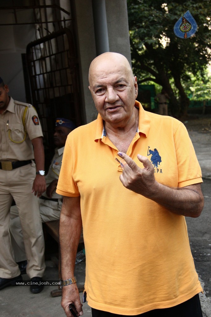 Bollywood Celebrities Cast Their Votes - 16 / 121 photos