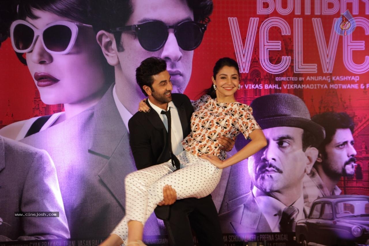 Bombay Velvet 2nd Trailer Launch - 19 / 46 photos