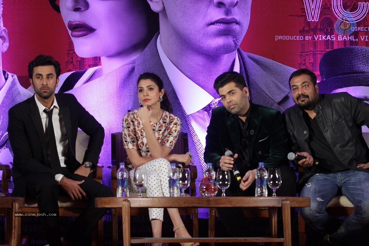 Bombay Velvet 2nd Trailer Launch - 35 / 46 photos