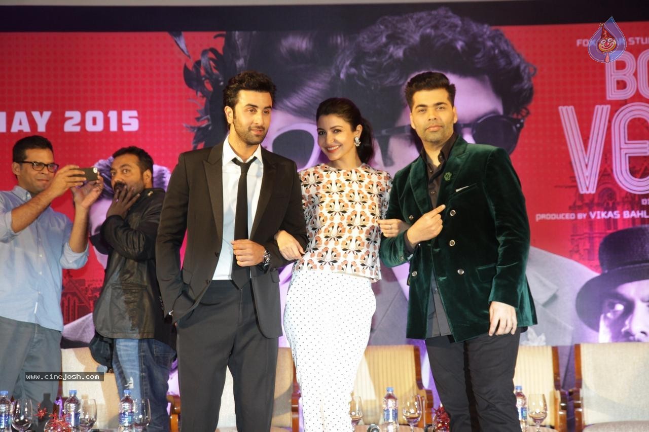 Bombay Velvet 2nd Trailer Launch - 41 / 46 photos