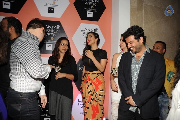 Celebrities at LFW Summer Resort 2016 - 22 / 61 photos