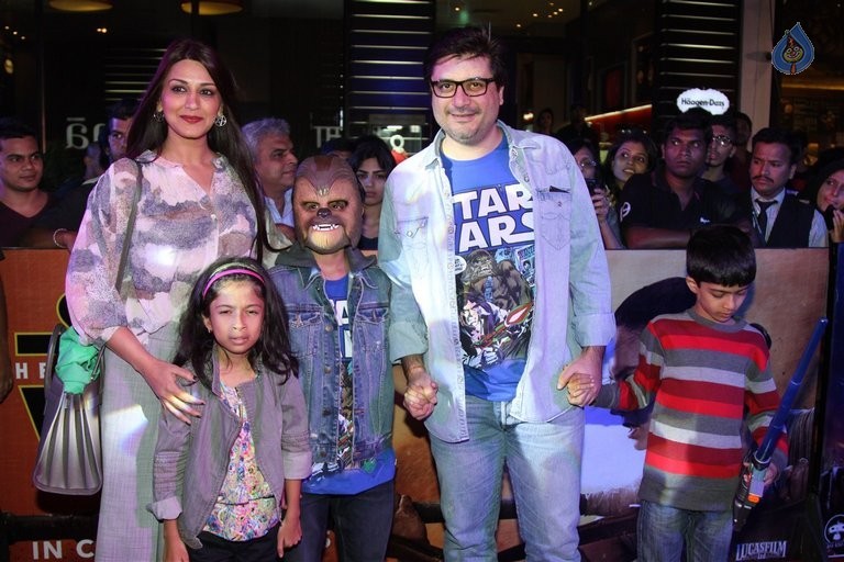 Celebrities at Star Wars The Force Awakens Premiere - 7 / 35 photos