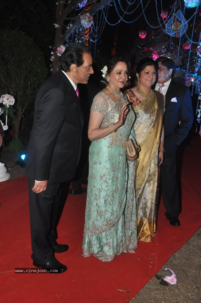 Celebs at Ahana Deol Wedding Reception - 58 / 115 photos