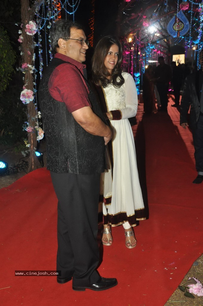 Celebs at Ahana Deol Wedding Reception - 59 / 115 photos