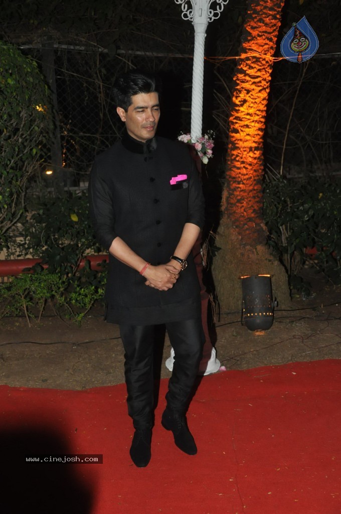Celebs at Ahana Deol Wedding Reception - 89 / 115 photos