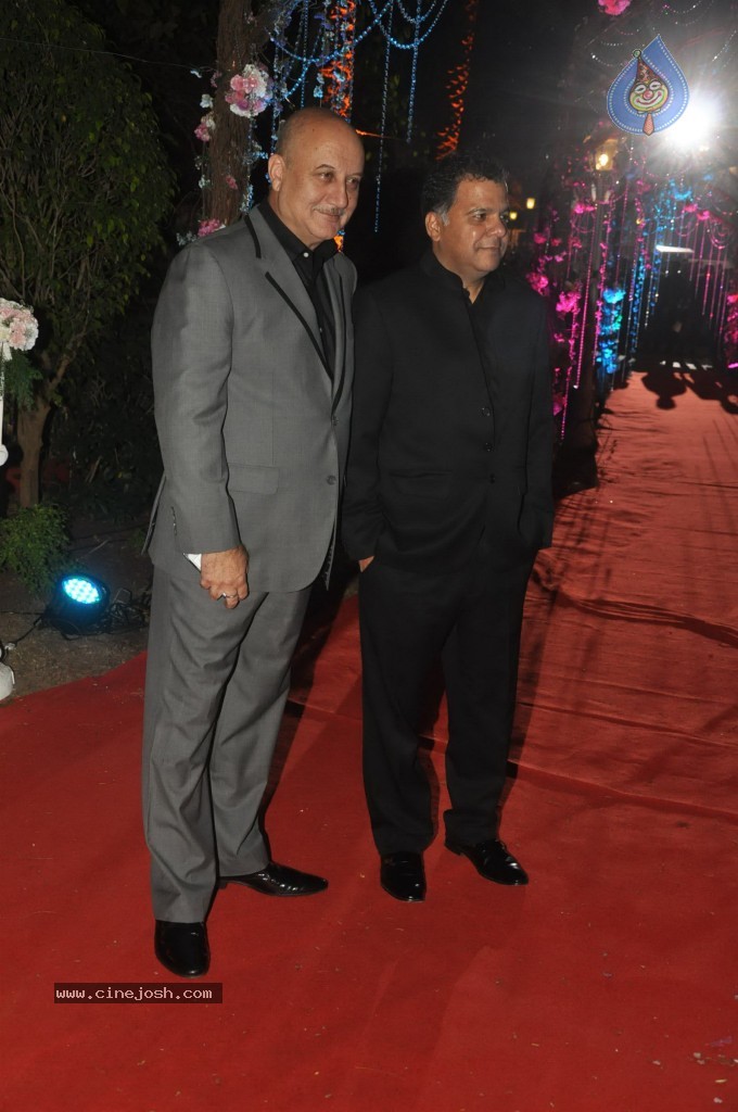 Celebs at Ahana Deol Wedding Reception - 93 / 115 photos