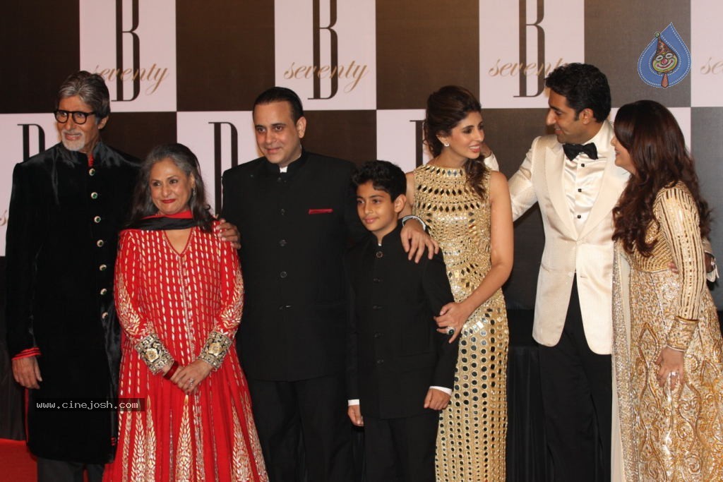 Celebs at Amitabh Bachchan 70th Bday Celebrations - 94 / 184 photos