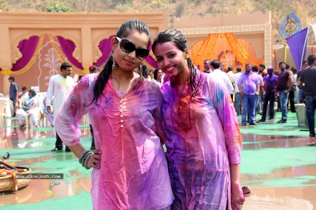 Celebs at Colors Holi Party - 32 / 36 photos