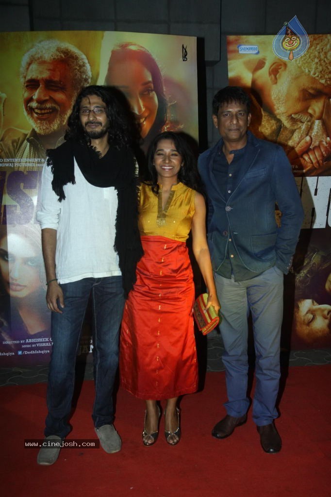 Celebs at Dedh Ishqiya Premiere - 74 / 74 photos