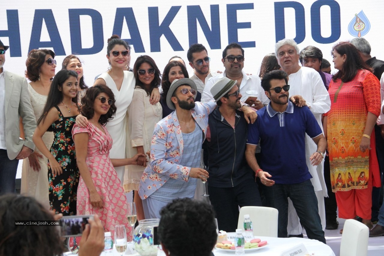 Celebs at Dil Dhadakne Do Film Music Launch - 79 / 160 photos