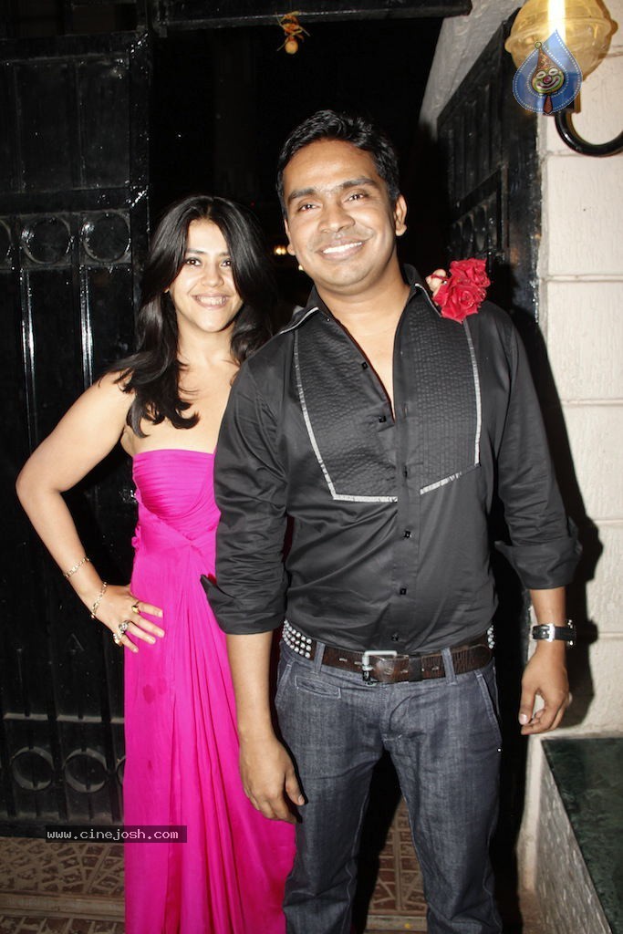 Celebs at Ekta Kapoor Hosted Bday Party - 72 / 110 photos