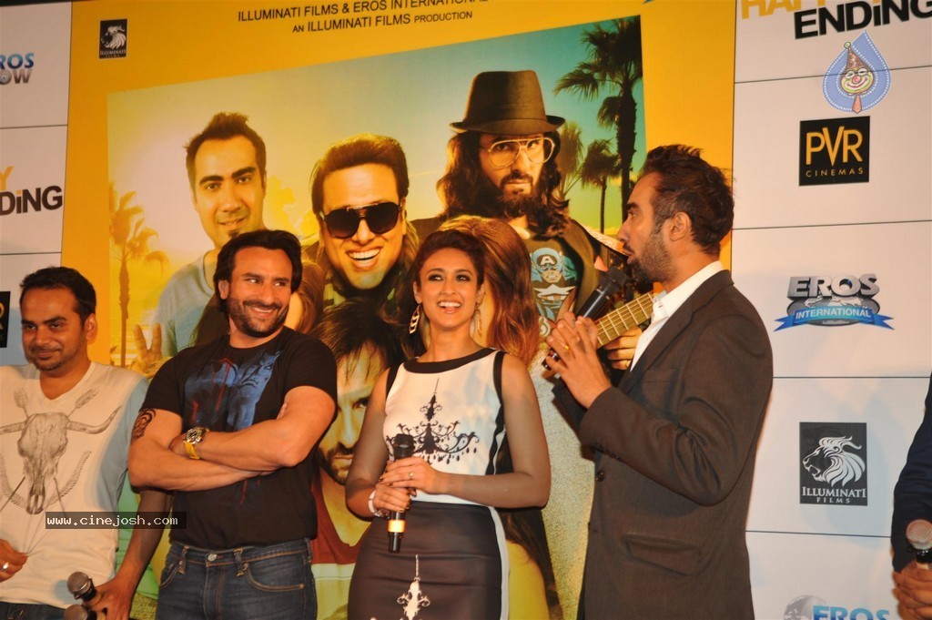 Celebs at Happy Ending Trailer Launch - 76 / 102 photos