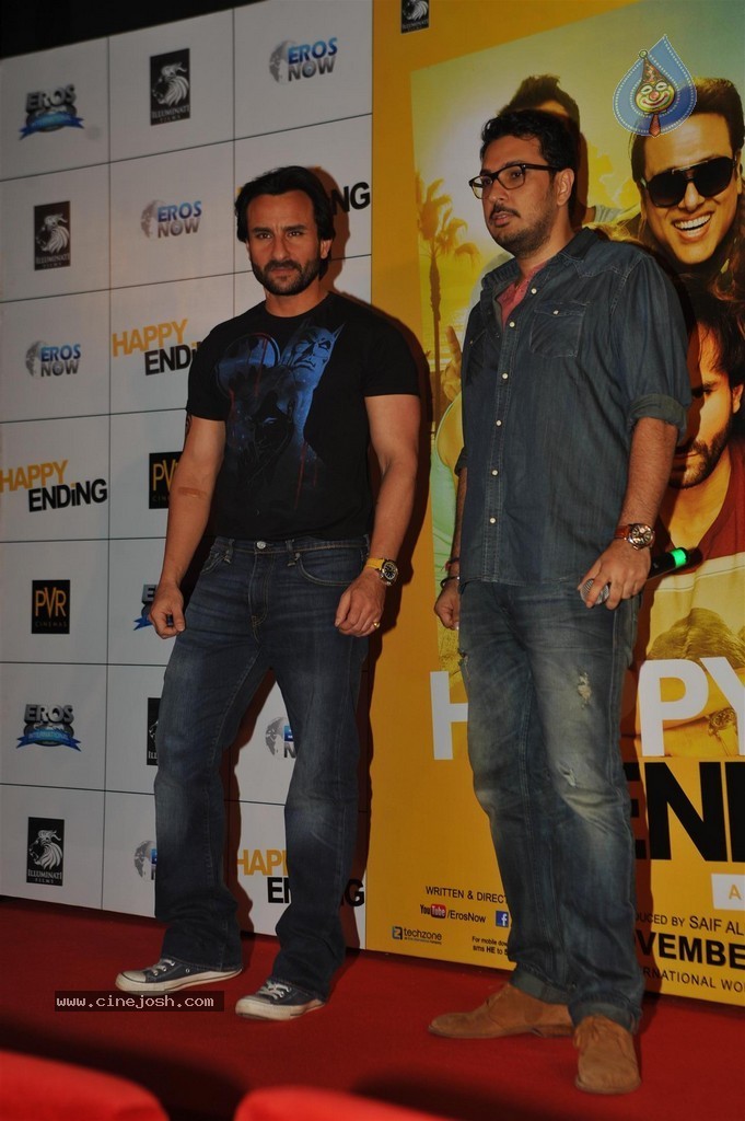 Celebs at Happy Ending Trailer Launch - 97 / 102 photos