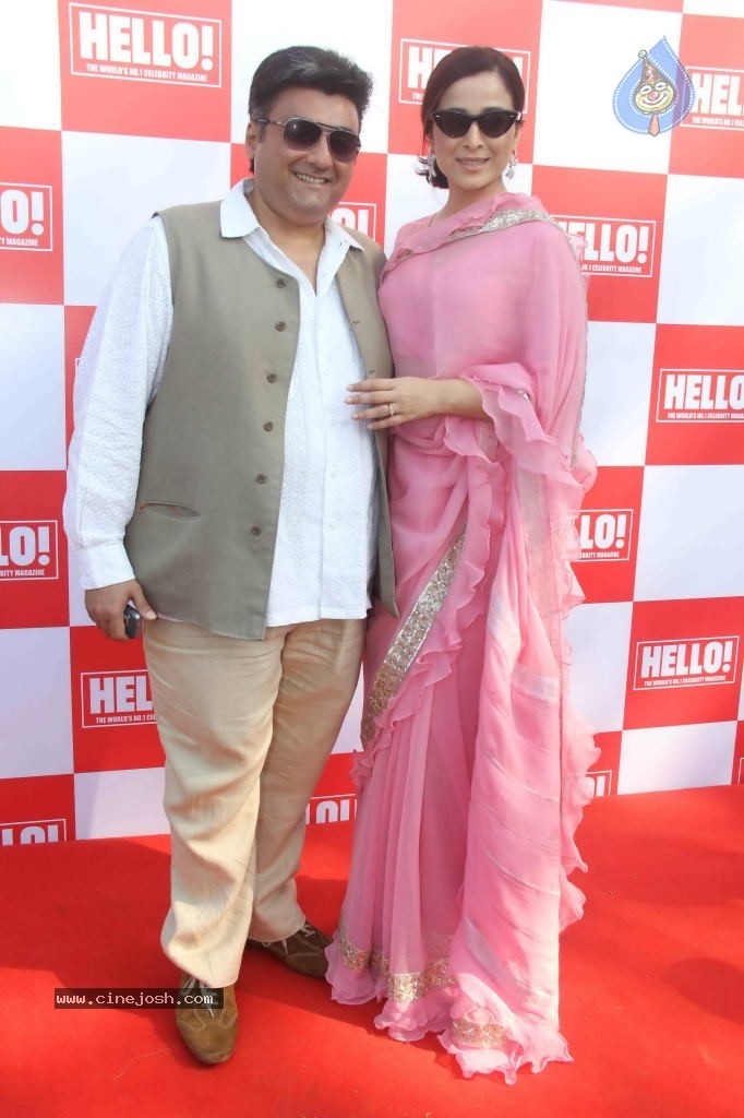 Celebs at Hello Magazine Racing Event - 32 / 122 photos