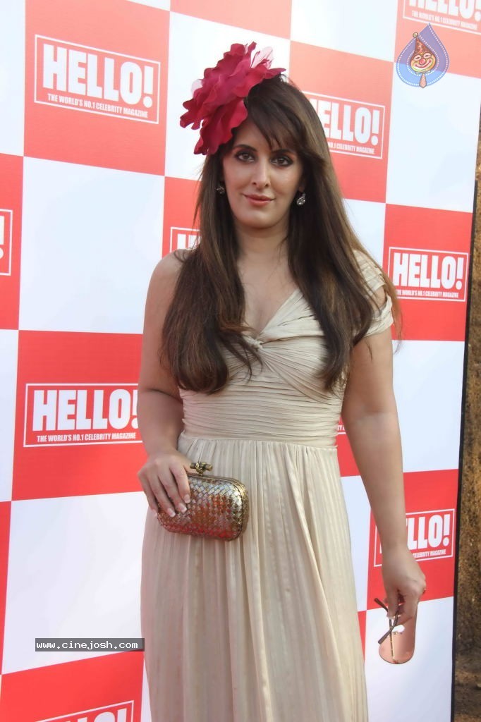 Celebs at Hello Magazine Racing Event - 50 / 122 photos