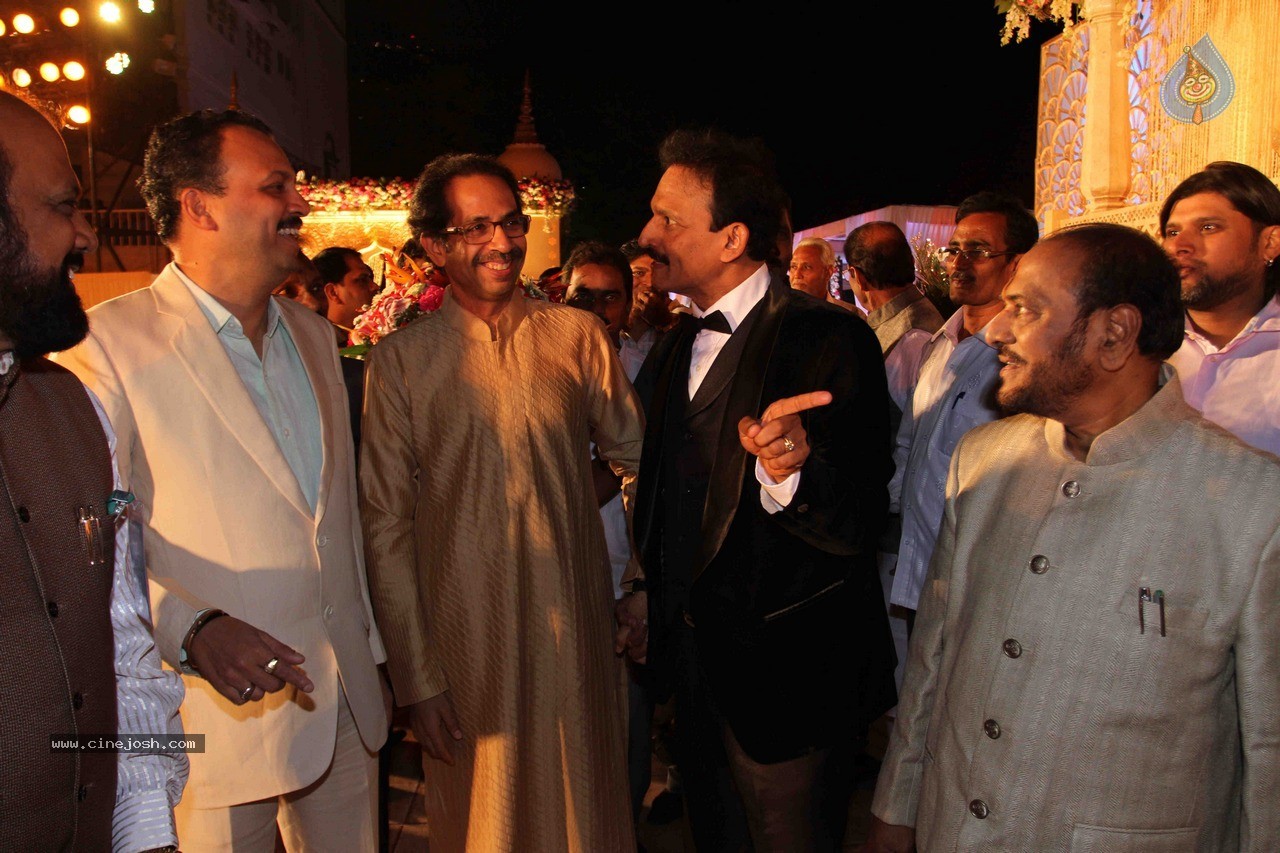 Celebs at Manali Jagtap Wedding Reception - 56 / 72 photos