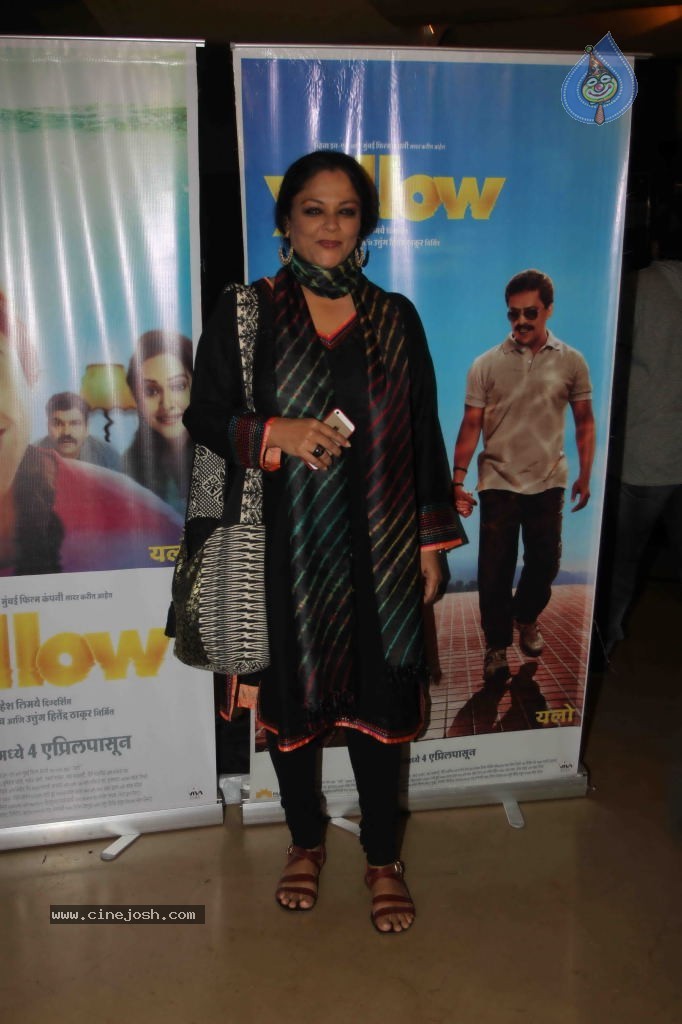 Celebs at Marathi Film Yellow Special Show - 14 / 46 photos