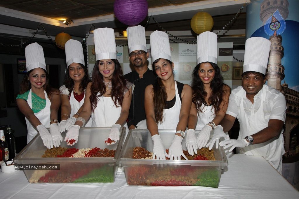 Celebs at Peninsula Grand Hotel Cake Mixing - 52 / 58 photos