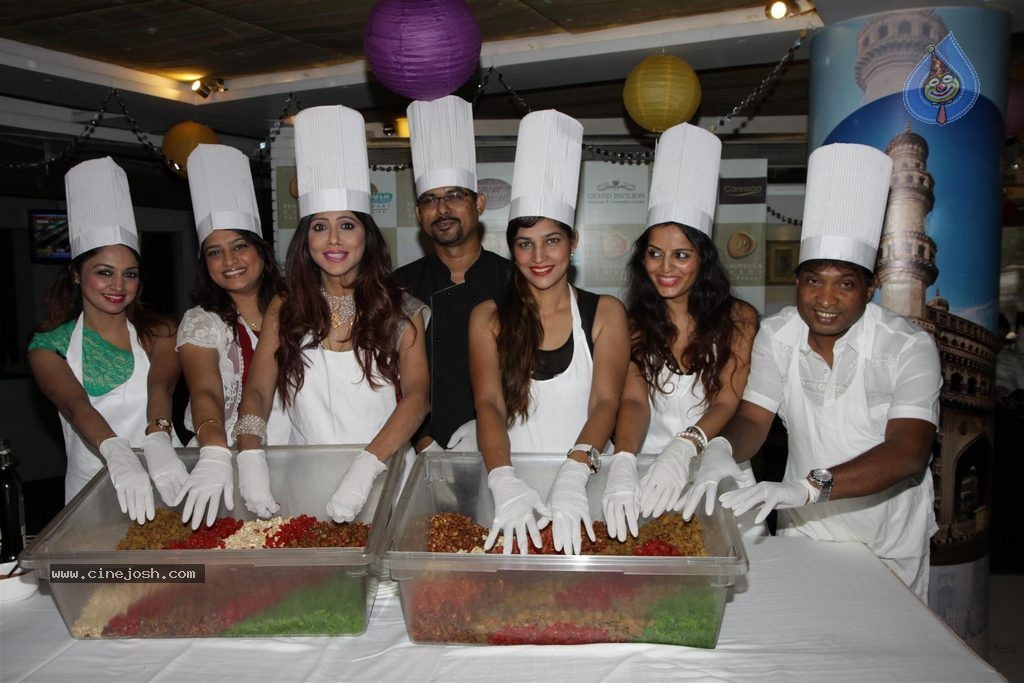 Celebs at Peninsula Grand Hotel Cake Mixing - 55 / 58 photos