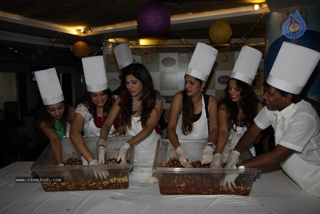 Celebs at Peninsula Grand Hotel Cake Mixing - 56 / 58 photos