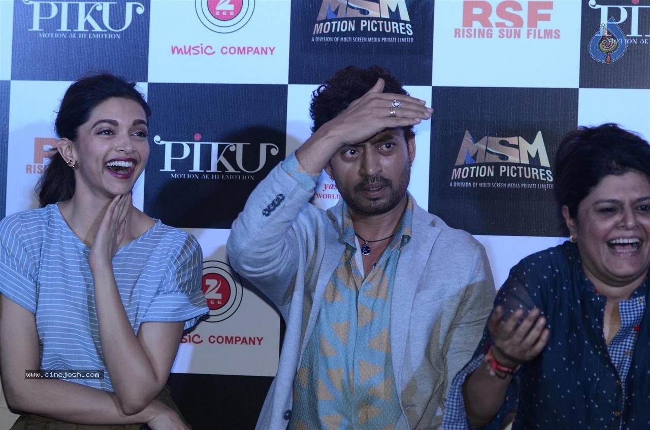 Celebs at Piku Film Trailer Launch - 15 / 64 photos