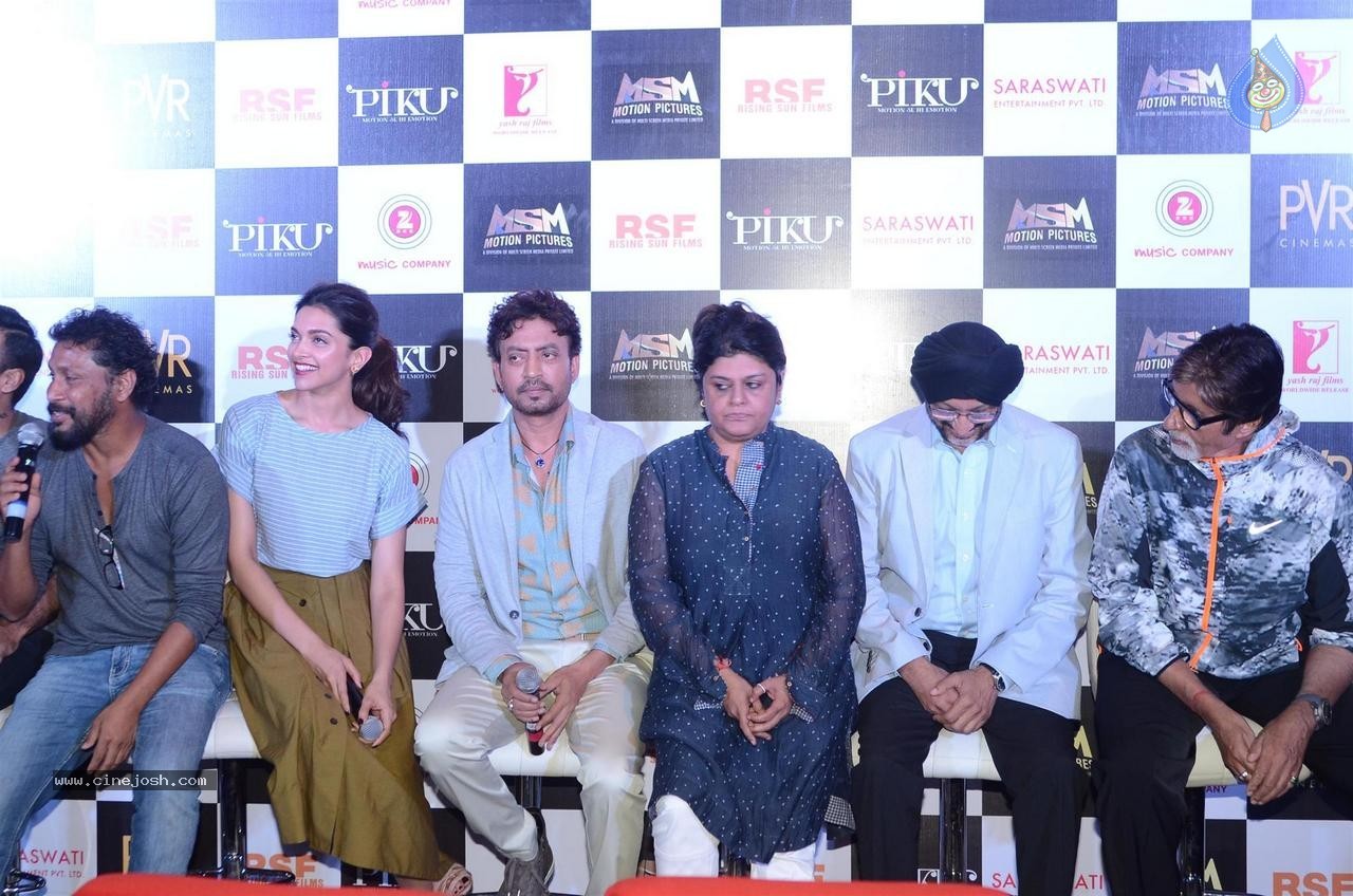 Celebs at Piku Film Trailer Launch - 28 / 64 photos