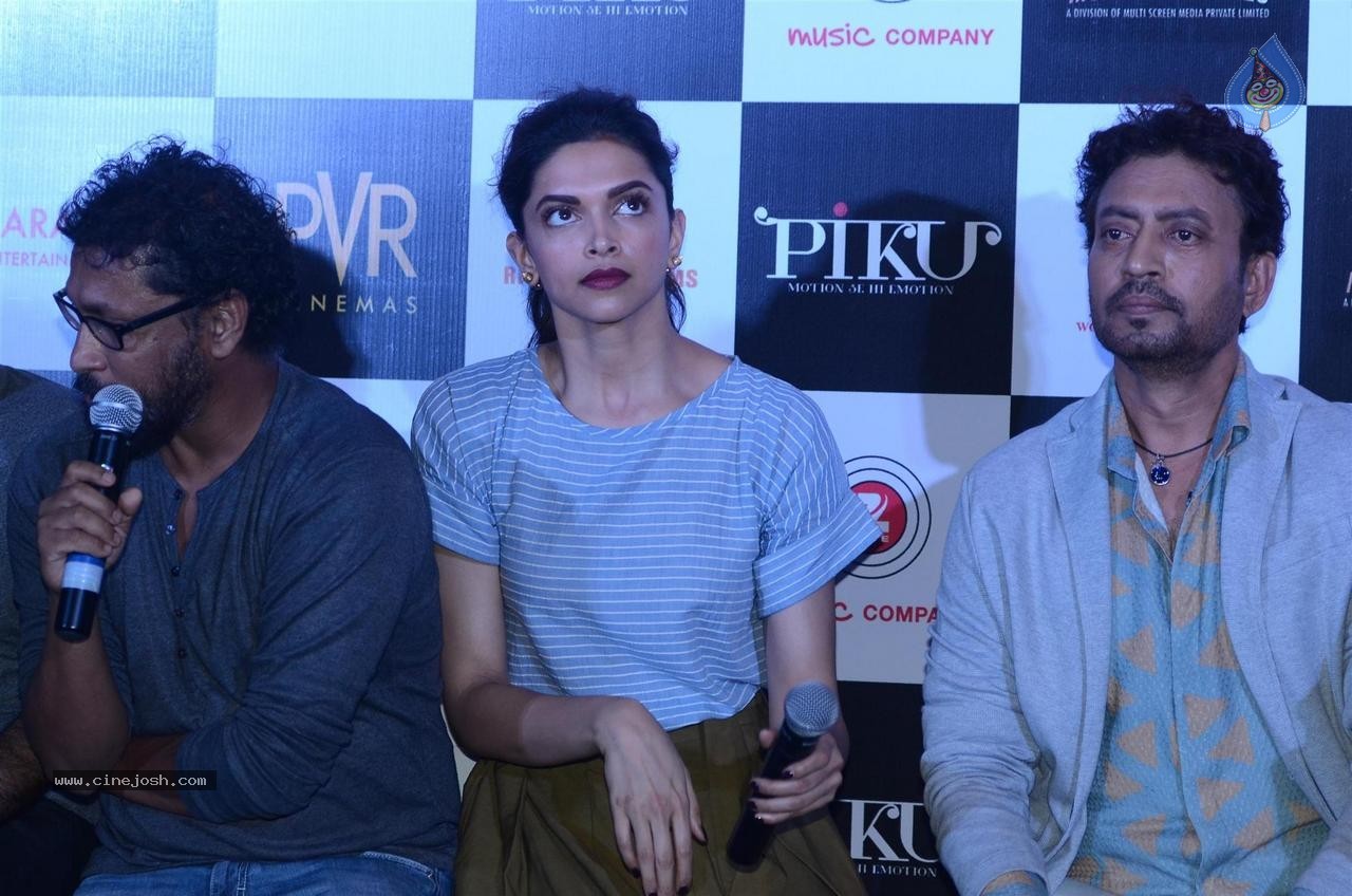 Celebs at Piku Film Trailer Launch - 40 / 64 photos