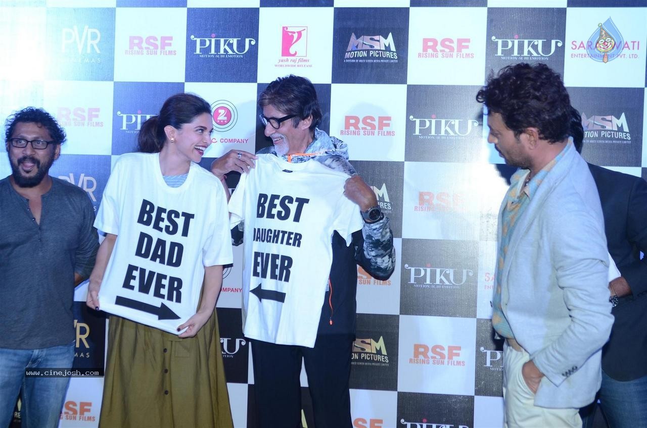 Celebs at Piku Film Trailer Launch - 43 / 64 photos