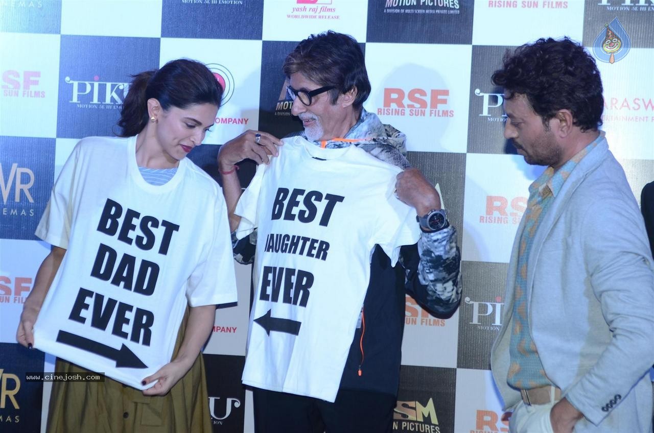 Celebs at Piku Film Trailer Launch - 44 / 64 photos