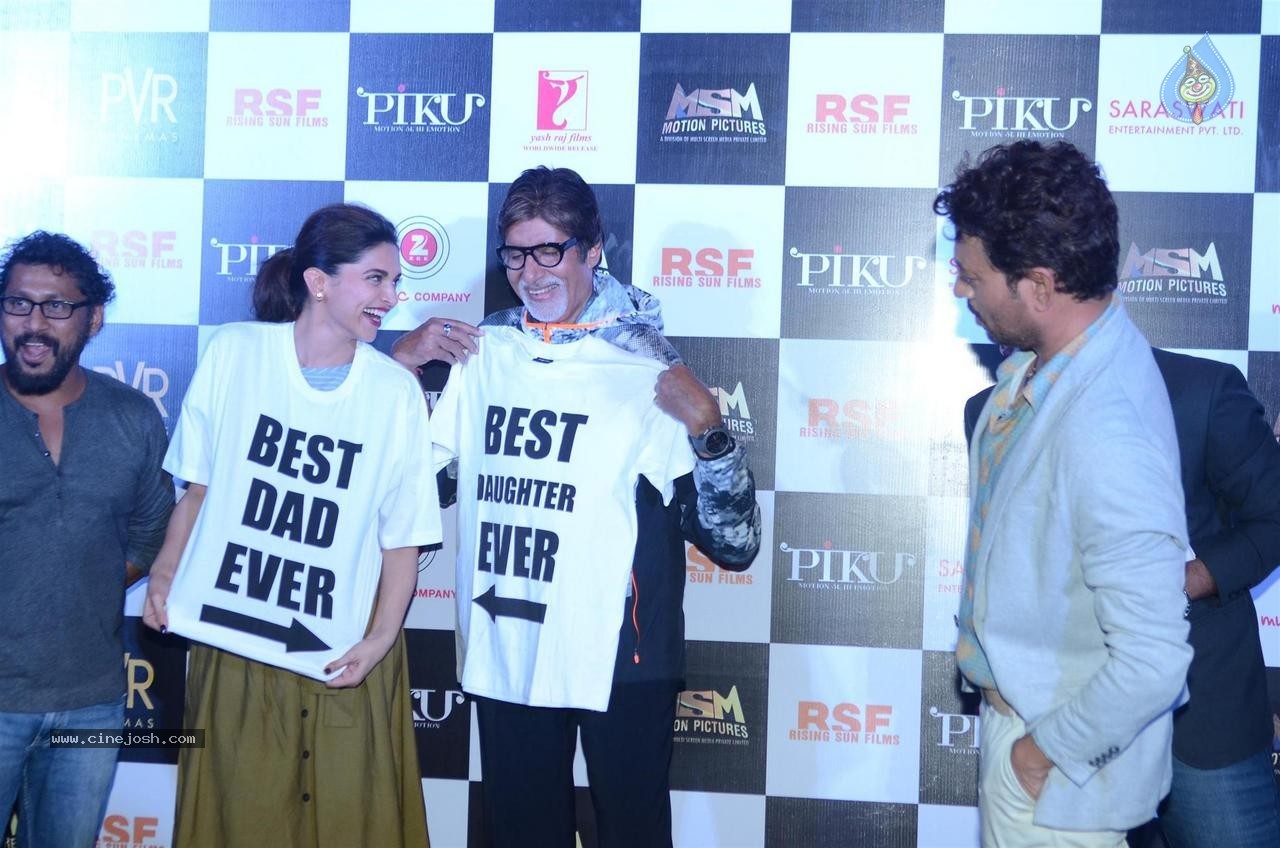 Celebs at Piku Film Trailer Launch - 51 / 64 photos