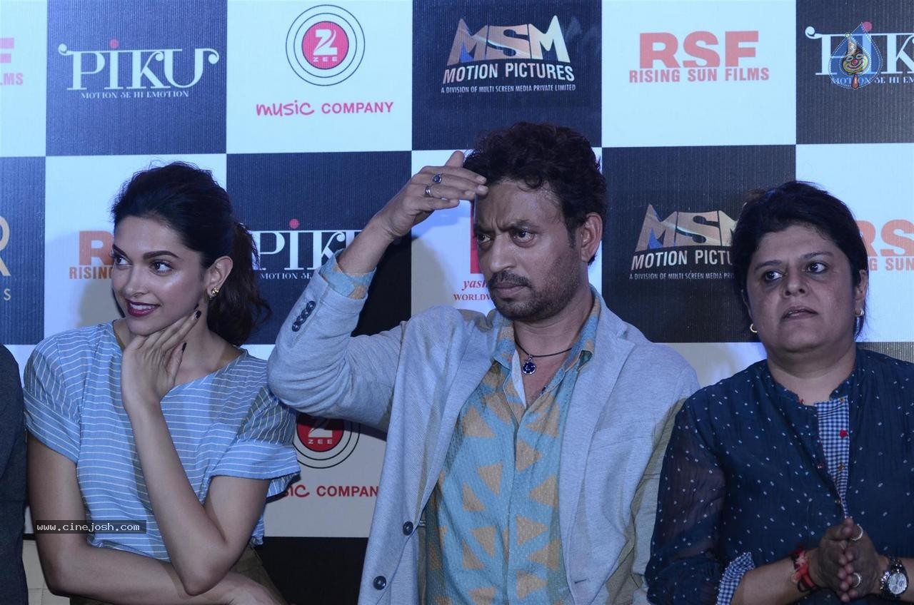 Celebs at Piku Film Trailer Launch - 64 / 64 photos