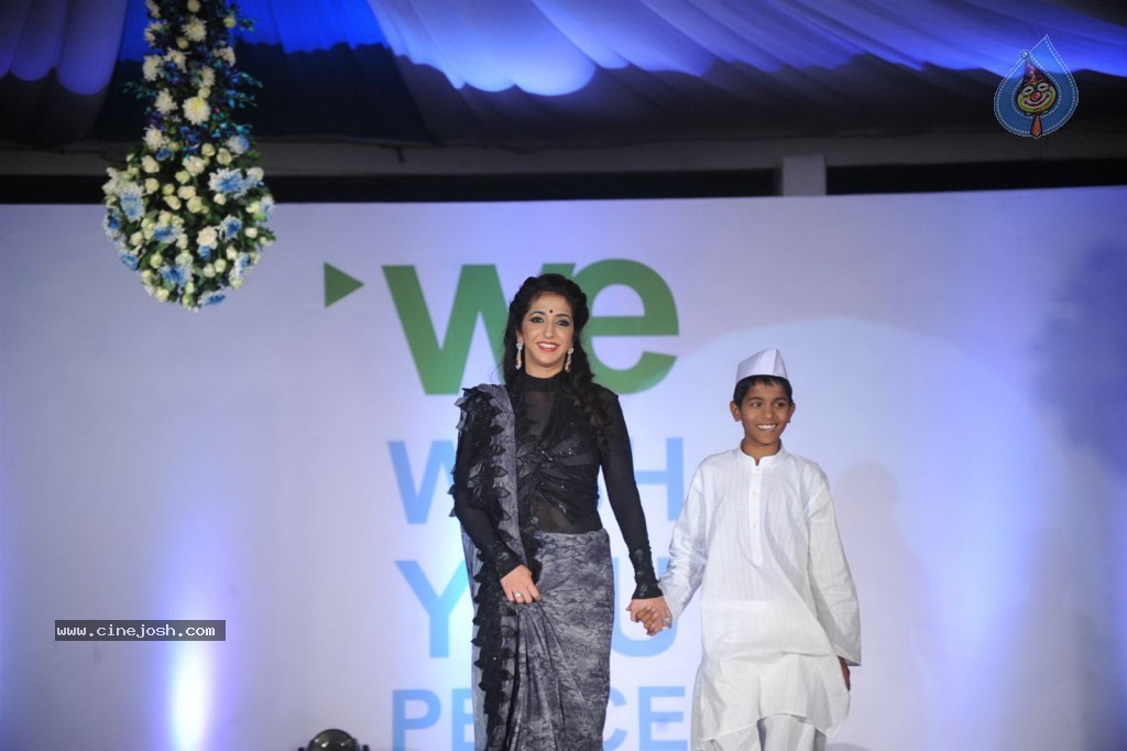 Celebs at Walk for Peace Fashion Show - 34 / 83 photos
