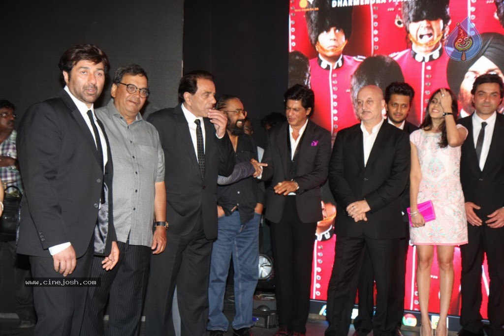 Celebs at Yamla Pagla Deewana 2 Music Launch - 23 / 108 photos