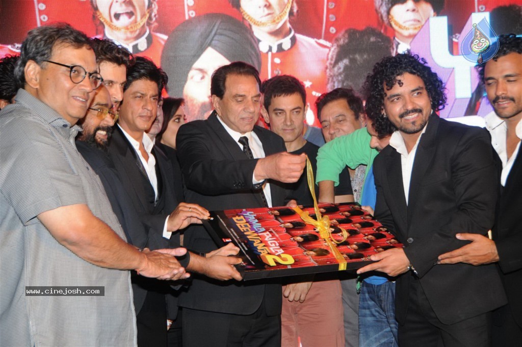 Celebs at Yamla Pagla Deewana 2 Music Launch - 79 / 108 photos