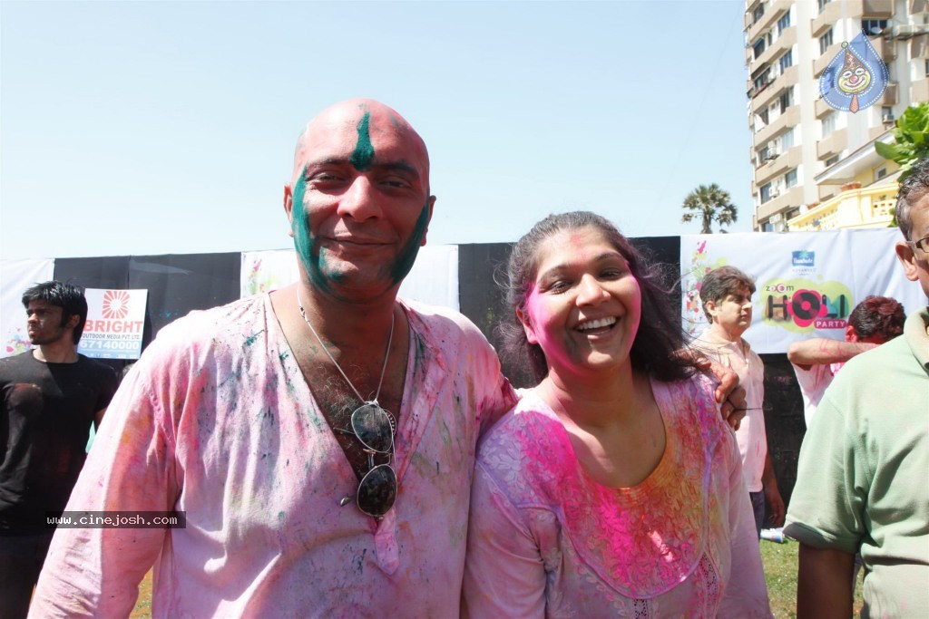 Celebs at Zoom Holi Celebrations - 6 / 40 photos