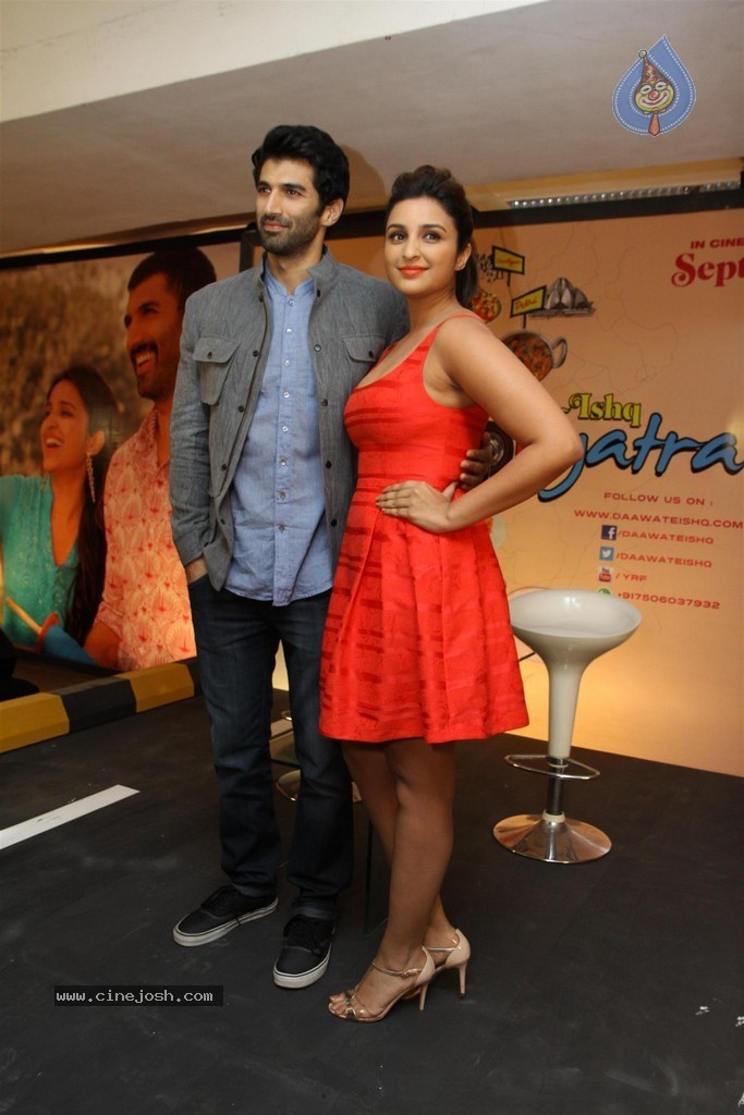 Daawat E Ishq Film Press Meet - 30 / 60 photos