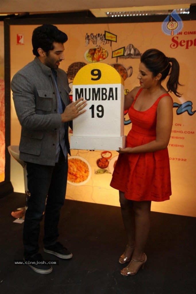 Daawat E Ishq Film Press Meet - 32 / 60 photos