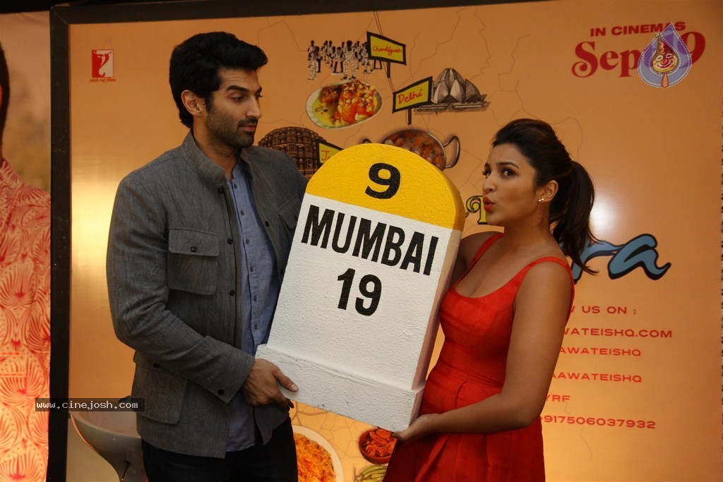 Daawat E Ishq Film Press Meet - 35 / 60 photos