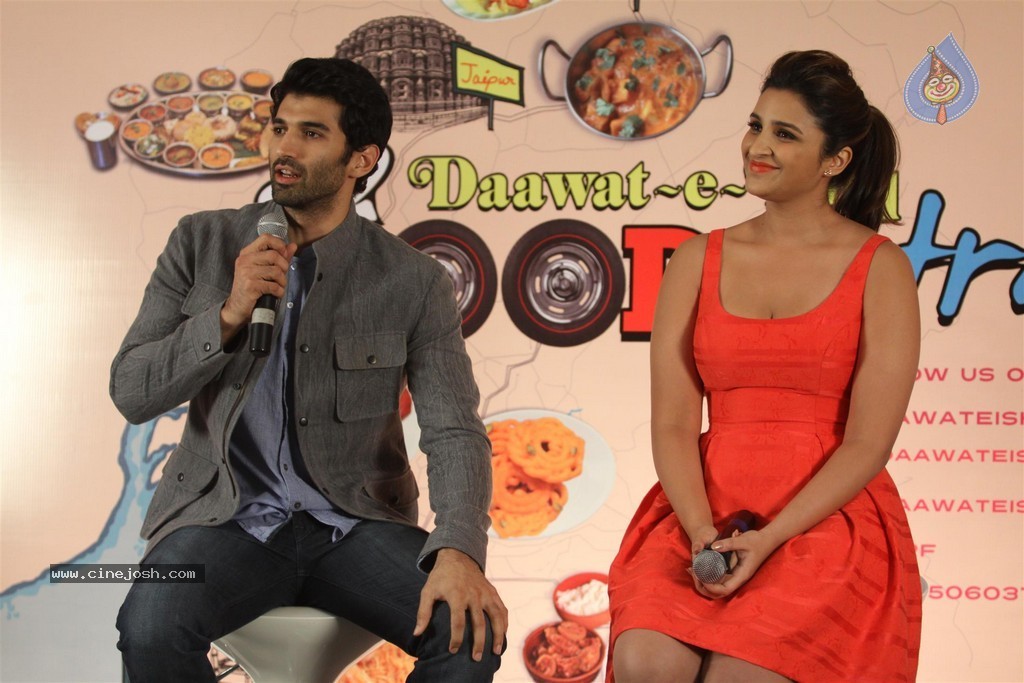 Daawat E Ishq Film Press Meet - 51 / 60 photos