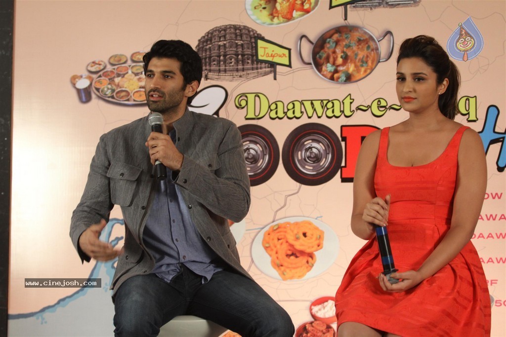 Daawat E Ishq Film Press Meet - 56 / 60 photos