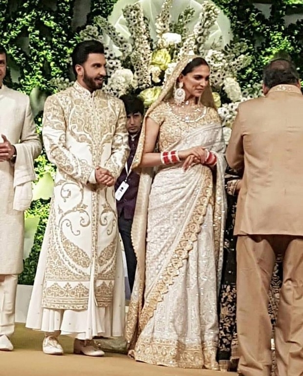 Deepika and Ranveer Mumbai Reception - 5 / 11 photos