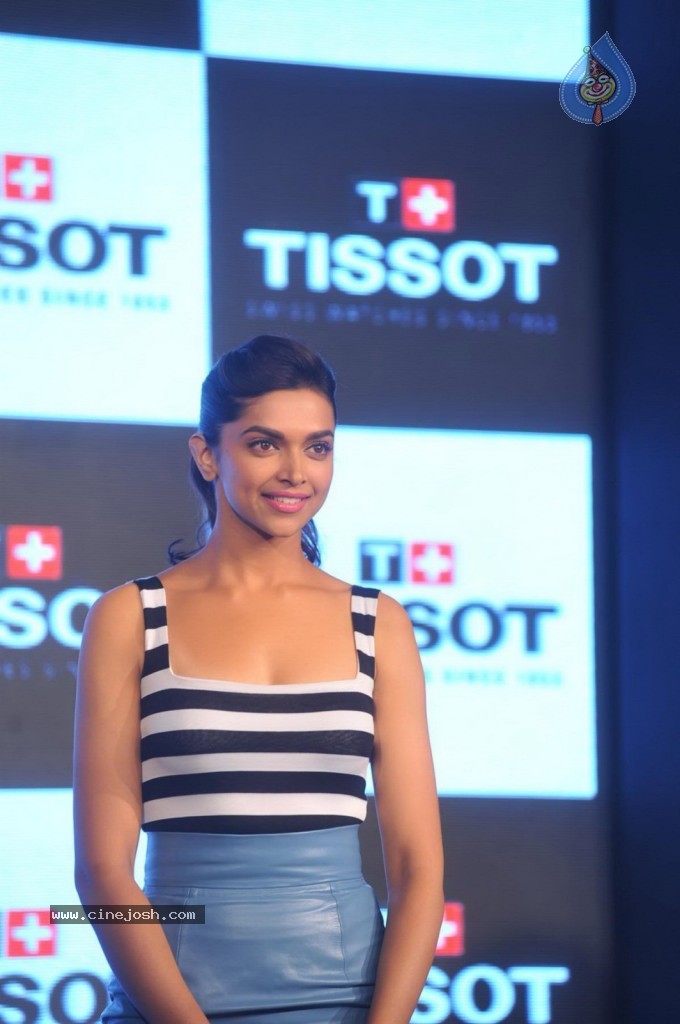 Deepika Unveiling New Tissot Swiss Watch - 7 / 51 photos
